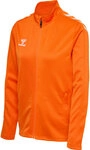 Hummel hmlCORE XK POLY ZIP SWEAT WOMAN - ORANGE TIGER - XS