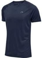 Hummel MEN CORE RUNNING T-SHIRT S/S - BLACK IRIS - S