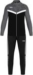 JAKO Polyesteranzug Iconic schwarz/anthrazit 116