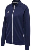 Hummel hmlMOVE GRID COT. ZIP JACKET WOMAN - MARINE - XS