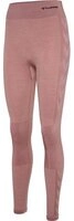 Hummel hmlCLEA SEAMLESS MID WAIST TIGHTS WOODROSE/ROSE TAUPE MELANGE M