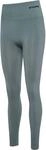 Hummel hmlTIF SEAMLESS HIGH WAIST TIGHTS BALSAM GREEN XS