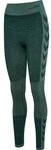Hummel hmlCLEA SEAMLESS MID WAIST TIGHTS GREEN GABLES/GARDEN TOPIARY ME XS