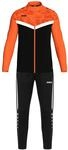 JAKO Polyesteranzug Iconic schwarz/neonorange 116