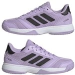 adidas Ligra 8 Kinder Indoorschuhe lila/schwarz/wei&szlig; 34 (34 EU)