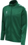 HUMMEL hmlCORE XK POLY ZIP SWEAT - EVERGREEN - S