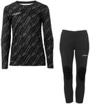 Progressive Goalkeeper Set langarm Kinder schwarz 116