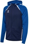 HUMMEL hmlLEAD 2.0 ZIP HOODIE - MARINE/TRUE BLUE - XL