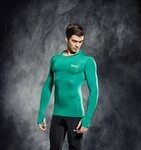 Derbystar KOMPRESSIONSSHIRT L/S 6902 gr&uuml;n 10/12 years