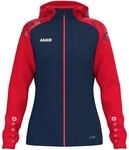Jako Kapuzenjacke Sonic marine/rot 128