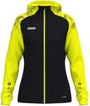 Jako Kapuzenjacke Sonic schwarz/neongelb S