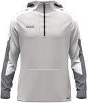 JAKO Zip Hoodie Dynamic hellgrau/wei&szlig;/grau S