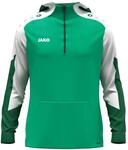 JAKO Zip Hoodie Dynamic gr&uuml;n/wei&szlig;/dunkelgr&uuml;n S