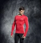 Derbystar KOMPRESSIONSSHIRT L/S 6902 rot 10/12 years