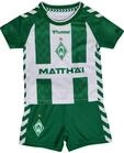 Hummel SV Werder Bremen Minikit Heim Saison 2026/2027 Kinder gr&uuml;n/wei&szlig; 104