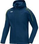 JAKO Kapuzenjacke Classico 36 Nightblue/Citro