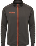 Hummel hmlAUTHENTIC POLY ZIP JACKET - ASPHALT - M