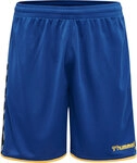 Hummel hmlAUTHENTIC POLY SHORTS - TRUE BLUE/SPORTS YELLOW - L