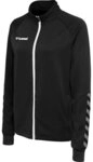 Hummel hmlAUTHENTIC WOMEN POLY ZIP JACKET - BLACK/WHITE - S