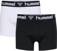 Hummel HMLMARS 2PACK BOXERS - BLACK/WHITE - 3XL