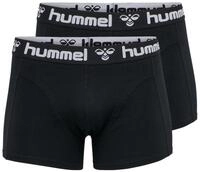 Hummel HMLMARS 2PACK BOXERS - BLACK/BLACK - L