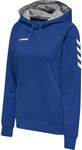 Hummel HMLGO COTTON HOODIE WOMAN - TRUE BLUE - S