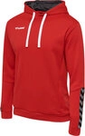 Hummel hmlAUTHENTIC POLY HOODIE - TRUE RED - M