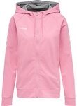 Hummel HMLGO COTTON ZIP HOODIE WOMAN - COTTON CANDY - M