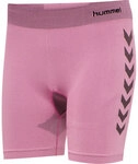 Hummel hmlFIRST SEAMLESS TRAINING SHORT TIGHTS WOMEN - DUSTY ROSE - XL/XXL