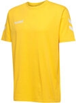 HMLGO COTTON T-SHIRT S/S - SPORTS YELLOW - 3XL