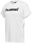 Hummel HMLGO COTTON LOGO T-SHIRT WOMAN S/S - WHITE - M