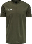 Hummel HMLGO COTTON T-SHIRT S/S - GRAPE LEAF - S