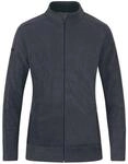 JAKO Fleecejacke 48 Anthrazit/Schwarz