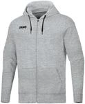 JAKO Kapuzenjacke Base 3XL Hellgrau Meliert