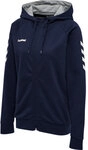 Hummel HMLGO COTTON ZIP HOODIE WOMAN - MARINE - M