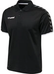 Hummel hmlAUTHENTIC FUNCTIONAL POLO - BLACK/WHITE - XL