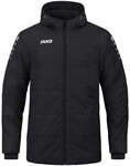 JAKO Coachjacke Team mit Kapuze 128 Schwarz