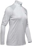 Under Armour Tech 1/2 Zip - Twist-GRY Halo Grau L
