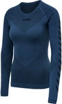 HUMMEL FIRST SEAMLESS JERSEY L/S WOMAN DARK DENIM M-L