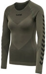 HUMMEL FIRST SEAMLESS JERSEY L/S WOMAN GRAPE LEAF XL-2XL