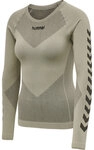 HUMMEL FIRST SEAMLESS JERSEY L/S WOMAN LONDON FOG XS-S
