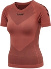 HUMMEL FIRST SEAMLESS JERSEY S/S WOMAN MARSALA M-L