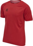 Hummel hmlLEAD S/S POLY JERSEY TRUE RED L