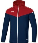 JAKO Kapuzenjacke Champ 2.0 140 Marine/Chili Rot
