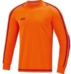 JAKO TW-Trikot Striker 2.0 Neonorange/Weinrot 116