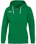 JAKO Kapuzenjacke Base 42 Sportgr&uuml;n