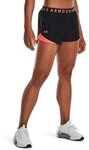Under Armour Play Up Shorts 3.0-BLK Schwarz/Rot M