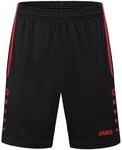 JAKO Sporthose Allround 116 Schwarz/Sportrot