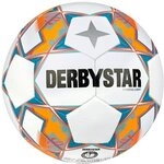 Derbystar FB Stratos TT v23 Trainingsball light 4 wei&szlig;/blau/orange