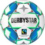 Derbystar Gamma S-Light v22,Trainingsball weiss blau gr&uuml;n, 3